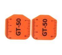 SHINEOFI 2Pcs Magnetic Sewing Machine Edge Guide with Scale Multifunctional Hemmer Gauge for Accurate Stitching and Curl Fabric Management Durable Magnetic Attachment for Home and