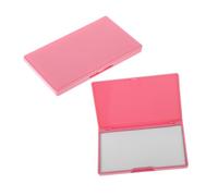 SHINEOFI 2pcs Magnetic Sewing Needle Case Organizer for Embroidery and Stitching, Portable Pink Magnetic Pin Storage Box for Quilting and Craft Supplies