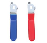 SHINEOFI 2pcs Manual Ball Valve Handles with 5x8mm Hole, Iron and Plastic Lever Replacement for Outdoor Faucet and Radiator Valve, Wear Resistant and Wide Compatibility for Water Supply