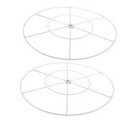 SHINEOFI 2pcs Metal Iron Hoop Wedding Drape Rings for Ceiling Decoration Sturdy Floral Craft Rings for Romantic Wedding Banquets Parties Indoor Event Atmosphere
