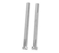 SHINEOFI 2PCS Metal Leather Craft Stamping Edge Patterned Tapping Kit for DIY Leatherworking Creative Textures PU Stamping Devices for Leather and Craft Projects