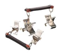 SHINEOFI 2pcs Metal Oil Painting Frame Divider Clips Fit for Various Canvas Wet Canvas Holders for Outdoor Sketching and Painting Artists