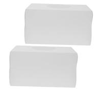 SHINEOFI 2pcs Money Box with Plain Exterior for Collecting Money and Mail, Made of Sturdy Pp Material, for Offices and Holiday Celebrations
