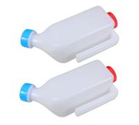 SHINEOFI 2pcs Multipurpose Calf Nursing Feeding Bottles Reusable Livestock Milk Buckets for Lambs Goats Small Animals Farm Hanging Feeder Milk Supply