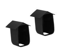SHINEOFI 2pcs Outdoor Security Camera Rain Covers Protective Housing Casing for Silicone Protector Shield Against Sun Rain and Dust