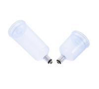 SHINEOFI 2pcs Paint Dispensing Bottle Airbrush Paint Cup for Watercolor Oil Painting Supplies Convenient Split-Type Airbrush Cup for Spray Gun
