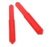 SHINEOFI 2pcs Plastic Toilet Paper Holder Replacement Rods Spring Loaded Roller Rods for Bathroom Tissue Dispenser Quick Install Plastic Fits All Standard Toilet Holders