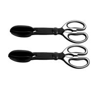 SHINEOFI 2pcs Portable Dog Pooper Scooper with Quick Clamp Mechanism Lightweight Pet Waste Clip for Indoor and Outdoor Cleaning and Stylish Poop Grabber for Multiple Pets