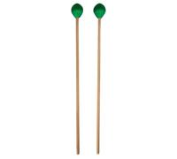 SHINEOFI 2pcs Professional Marimba Sticks with Nylon Core and Beech Wood Handles, Not Easy to Crack, Percussion Mallets for Beginners and Professionals