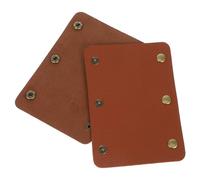 SHINEOFI 2pcs Pu Leather Luggage Handle Covers for Suitcases and Bags, Labour-saving and Easy to Use Handbag Handle Wrap Protectors, Simple Style Sleeve for DIY Purses