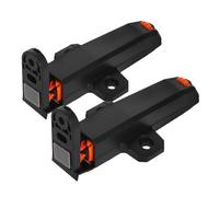 SHINEOFI 2pcs Push Latch Soft Close Door Dampers with Automatic Rebound Durable Spring Mechanism Cabinet Opener for Wardrobe Drawer Handle Invisible Hardware for Smooth Self Closing