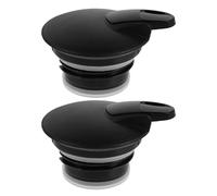 SHINEOFI 2Pcs Replacement Coffee Carafe Lid for Huaya Hk1500/Hk-2000 Electric Kettle, Black Handle Sealing Lid for Water Kettle, Compatible Coffee Pot Cover for Home and Party Use