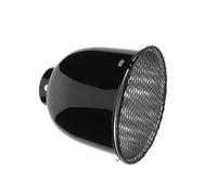SHINEOFI 2pcs Reptile Box Heating Lamp Dome Cover Deep Light Shade for Terrarium Basking Habitat Reptile Heat Lamp Guard