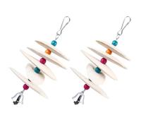 SHINEOFI 2pcs Safe to Chew Cuttlefish Bone Bird Chew for Small Pets and Parrot Birds, Natural Molar Supplement for Beak Health, Calcium Source and Chewing Plaything Random Color