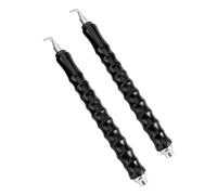 SHINEOFI 2Pcs Semi Automatic Rebar Tie Tool with Rubber Grip Handle for Fast Wire Twisting Heavy Duty Wire Tie Tool to Reduce Hand Fatigue Easy Operation for Electricians and Construction