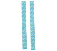 SHINEOFI 2pcs Silicone Beach Towel Fixing Straps 300x25mm Elastic Chair Towel Bands for Sunbed Pool Loungers Cruise Chairs