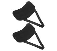 SHINEOFI 2pcs Thickened Canvas Shoulder Pads for Construction Workers, Reusable Ergonomic Cushion Pads with Felt Cloth, Protect Shoulders from Friction During Heavy Lifting and Moving Work