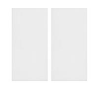 SHINEOFI 2pcs Thickened High Density White Polyester Fiber Filter Cotton for Aquarium Fish Tank, Practical Filter with Low Flow Resistance and Removes Excessive Food, for Fish Tank Cleaning