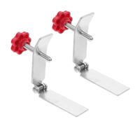SHINEOFI 2pcs Tile Leveling Tool for Wall Tile Installation Adjustable Height Lifter Spacers Essential