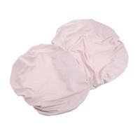 SHINEOFI 2pcs Toilet Tank Lid Protector Covers, Washable Polyester Dust Guards with Elastic Bottom, Lightweight Soft Stretch Toilet Seat Covers for Bathroom Decor and Home Use
