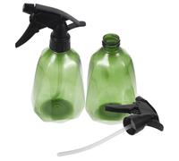 SHINEOFI 2pcs Transparent Plant Spray Bottles with Ergonomic Handle Small Watering Can for Succulent Plants Indoor Gardening Mist Sprayer for Home Office Decoration