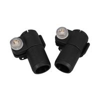 SHINEOFI 2pcs Trekking Poles Quick Flip Lock Clamp Replacement, Plastic External Lock Buckle Clip for Walking Stick and Hiking Pole, Precision Engineering for Backpacking and Walking