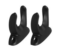 SHINEOFI 2pcs Universal Barcode Scanner Stand Wall Mount Bracket with Stable Base and Easy Installation Plastic Hanging Mount Design for Retail Warehouses Handheld Scanners