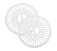 SHINEOFI 2pcs Washer Spinner Safety Cover Replacement Cap Made of Sturdy Abs Material with Shape Retention and Maximizing Performance for Washing Machine Dryer Accessories