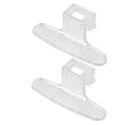 SHINEOFI 2pcs Washing Machine Door Hook Handle Replacement for Drum Washer Compatible Handle Buckle for Laundry Machine Door