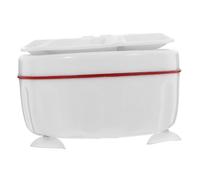 SHINEOFI 2pcs Washing Machine Turbine Washer Mini Washing Machine White Plastic