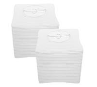 SHINEOFI 2pcs White Paper Lanterns Square Foldable Lanterns with Iron Frame Lightweight and Quick Setup Decorative Lampshades for Festival Decorations and DIY Enthusiasts 23x20x20cm