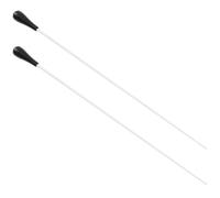 SHINEOFI 2pcs White Resin Conducting Baton for Orchestra and Marching Band Music, Sturdy and High Strength Tool for Music Conductors to Direct Your Team in Outdoor and Concert Performances