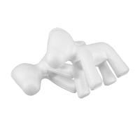 SHINEOFI 2pcs White Unicorn Foam Models for DIY Crafting Blank Unicorn Shape Foam Base for Floral Arranging and Party Decoration Small White for Boys and Girls’ Crafts and Holiday Events