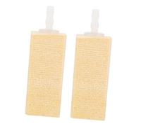 SHINEOFI 2pcs Wooden Air Bubbler for Aquarium Protein Skimmer Fine Bubble Stone Accessory for Saltwater Fish Tanks Practical Oxygen Diffuser to Promote Healthy Fish and Hydroponic Growth