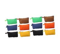 SHINEOFI 2sets 6pcs Canvas Zipper Tool Storage Bag Durable Organizer for Hardware Tools Multi Color Utility Pouches for Travel Makeup Electronics and More 6pcs*2