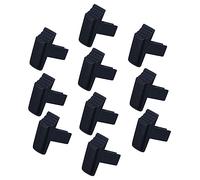 SHINEOFI 2sets Black Single Ladder Switch Buttons Durable Lift Ladder Accessories for Easy Installation Impact Heat Resistant 10pcs*2