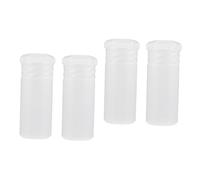 SHINEOFI 2sets Portable Shaving Brush Travel Case Stand Holder Adjustable Height Plastic Organize Your Shaving Tools Men's Hair Kit 2pcs*2 Random Style