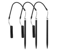 SHINEOFI 3 Pcs High Precision Resistive Stylus Pens for Touchscreen Devices with Loss Spring Rope and Clip Durable Metal Writing Stylus for Tablets and Phones Accurate Smooth Control for