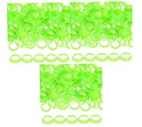 SHINEOFI 300pcs Luminous Fire Extinguisher Circle Visible Rings for Extinguisher Bottleneck Plastic Replacement Ring for Home and Office Safety