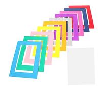 SHINEOFI 30Pcs Display Stand Vintage Household fine Photo Frame Decorate Photo Display Frame Blank Paper a4 Decorations Cardboard Picture Frame Decorative Paper Single Frame