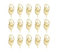 SHINEOFI 30pcs Mini Makeup Box Handle Iron Pull Handle for Drawer and Box with Easy Installation and Chic Style, Practical Replacement for Old or Broken Knobs