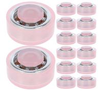SHINEOFI 30pcs Precision Miniature Windmill Bearings Pink for DIY Crafting Jewelry Accessories Lightweight Rotary Bearings for Spinning Nail Art Fridge Magnets Phone Cases Seamless Smooth
