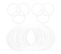 SHINEOFI 30pcs Silicone Mason Jar Gasket Rings Airtight Sealing Replacement for Glass Jar Lids Versatile Fit for Mason Bottle Seals Food Storage Refrigerator and Pantry Use