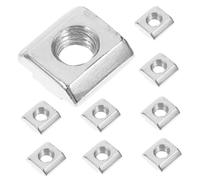 SHINEOFI 30pcs Slide In T Nut for T Slot Aluminum Extrusions Durable Tee Sliding Slot Nuts with Hammer Head Easy Installation Fasteners for Printers Robotics Workstations