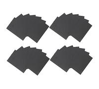 SHINEOFI 32pcs Magnetic Panels Sheets for Car Garage Doors Faux Window Decoration Kit with Strong Rubber Magnets Easy to Cut and Install Suitable for Surfaces Only