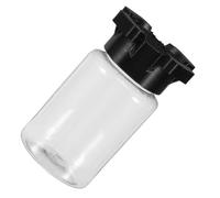 SHINEOFI 3D Multi-Port Plastic Insect Water Feeder Bowl for Spiders Ants Crickets and Centipedes Medium Black Reptile Hydration Dish Suitable for Terrariums and Pet Tanks