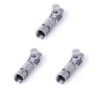 SHINEOFI 3pcs Airbrush Quick Release Disconnect Coupler with Airflow Control Valve for Iwata and Compatible Airbrushes Easy Hose Fitting for Precise Spray Airflow Management