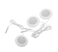 SHINEOFI 3pcs Amplified Portable Pillow Speaker Mini Stereo Sound with Wireless Line-in for Phone CD Under Pillow Sleep Speaker for Office Relaxation and Travel Use