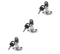 SHINEOFI 3pcs Cabinet Security Lock Lock for Electric Box for File Cabinet in Kitchen