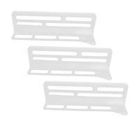 SHINEOFI 3pcs Fridge Organiser Divider Kitchen Storage Board Dividers Home Office Gadget Easy to Find Items